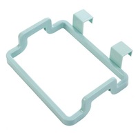 10PCS Towel Shelf Holders Cupboard Bag Clips Door Back Trash Rack Storage Garbage Bag Holder Hanging Kitchen Cabinets Storage Bag