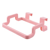 10PCS Towel Shelf Holders Cupboard Bag Clips Door Back Trash Rack Storage Garbage Bag Holder Hanging Kitchen Cabinets Storage Bag