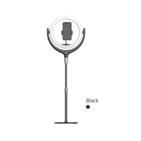 12 Inches Beauty Live Fill Light Ring Light Beauty Fill Light Live Dimmable Lamp on-Camera Video Lights-Black