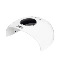 120W UV 12 LED Beads Nail Polish Glue Lamp Gels Dryer Curing Light Timing Phototherapy Machine WHITE COLOR