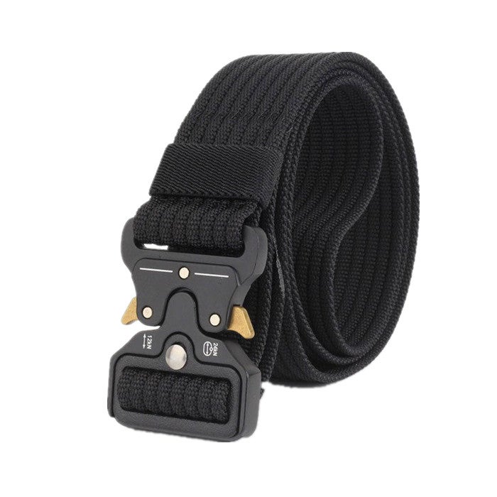 125cm 3.8cm Military Tactical Belt Nylon Quick Release Inserting Cobra Buckle Belts For Men Women
