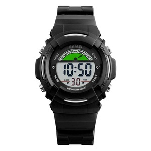 1272 LED Digital Display Watch Kid Outdoor Sport Children Wrist Watch BLACK GOLOR