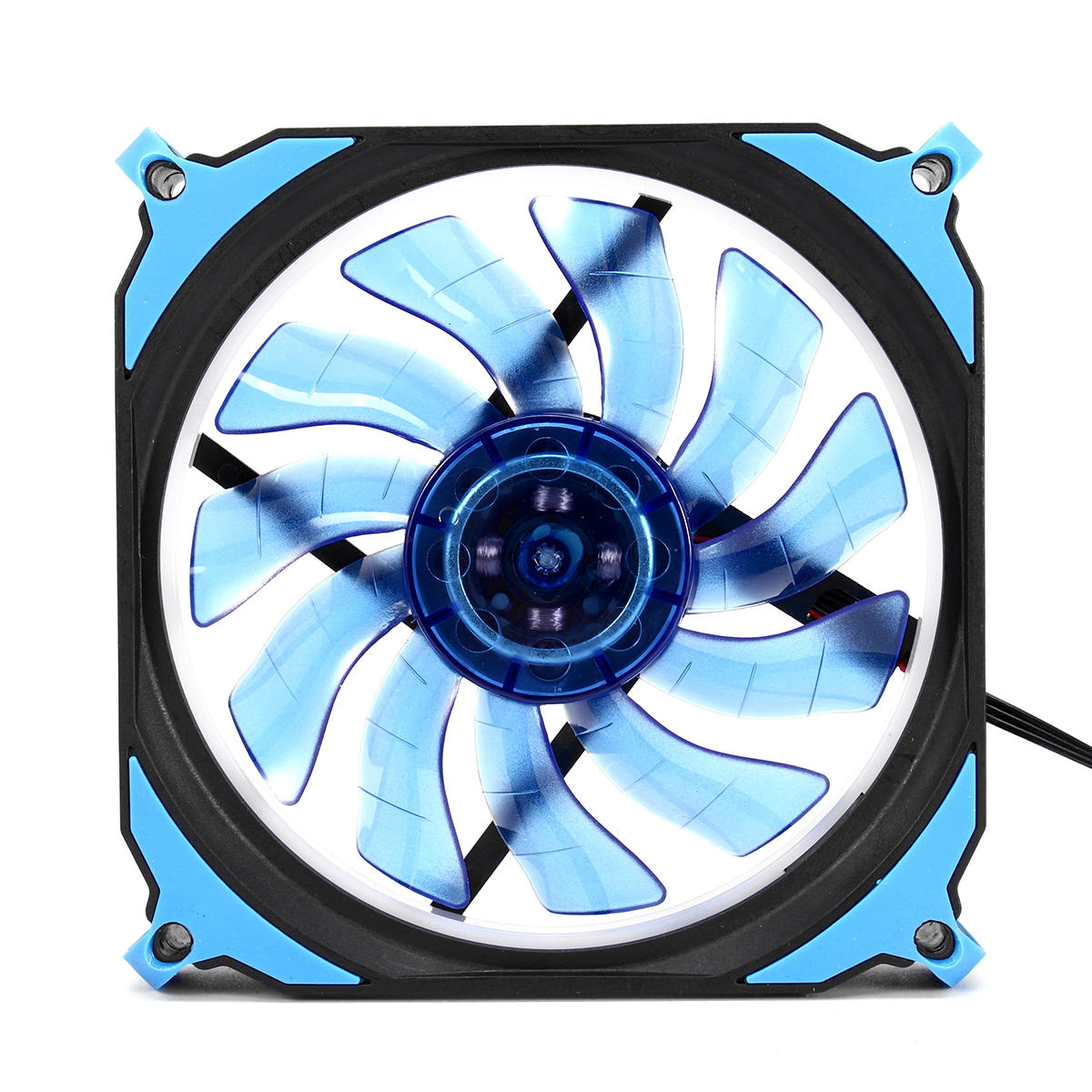 12cm 3 Pin 4 Pin LED Backlit CPU Cooling Fan for CPU PC Computer Mining Case