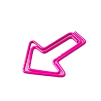 12Pcs/Box Arrows Shape Paper Clips Escolar Paper Clip Bookmarks Photo Memo Ticket Clip Stationery School Supplies Gifts