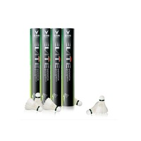 12Pcs Goose Feather Shuttlecocks Stable & Durable Sports Training Badminton Balls - 3