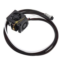 12V Extruder Hot End Kit With 1.75mm/0.4mm Nozzle For Creality 3D CR-10 / 10S / S4 / S5 3D Printer
