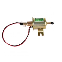 12V HEP-02A Universal Electronic Fuel Pump for Motorcycle Golden Silver