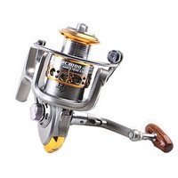 13 axis Large Capacity Metal Wire Cup Full Metal Spinning Wheel Reel Fishing Reel Fishing Equipment [Silver Grey] 3000 Model