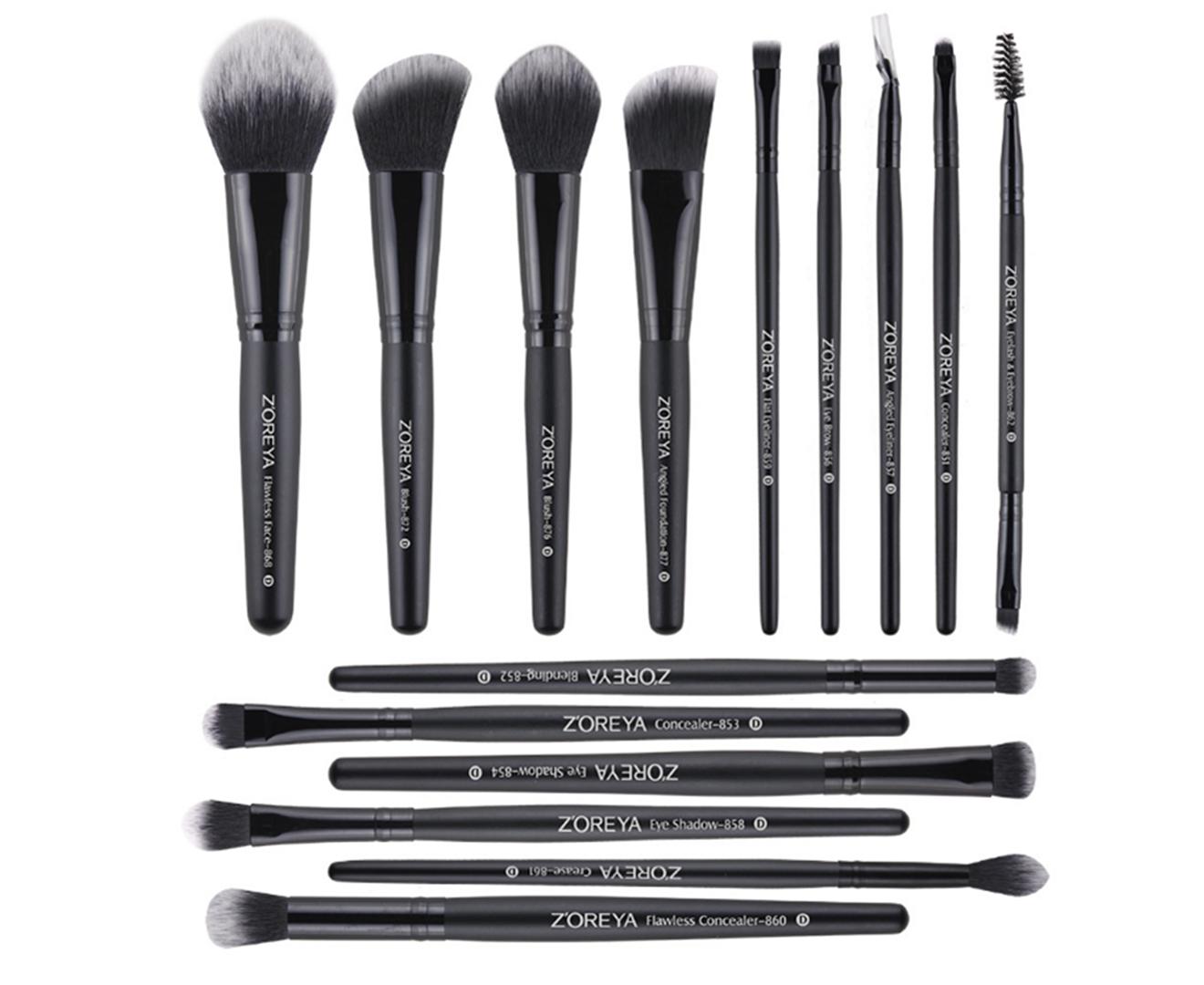 15PCS professional makeup brush set foundation eye shadow beauty makeup tool
