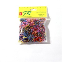 15SET 1000pcs Small Rubber Bands Girls Mini Hair Ties Colorful Kids Ponytail Holders Fashion TPU Hair Elastics Silicone Hair Accessory