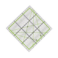 15x15cm Transparent Quilting Sewing Patchwork Ruler Cutting Tool Tailor Craft G03 Drop Ship