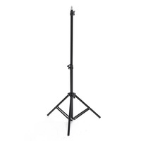 160cm Foldable Portable Camera Tripod Video Ring Light Flash Stand Phone Holder For Live Stream Makeup Retractable
