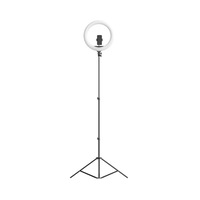 18 Inch Large Aperture Beauty Fill Light with Mobile Phone Holder Ring Light Dimmable Camera Video Light