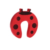 18PCS Cartoon Child Safety Gate Card / EVA Door Stopper(Red)