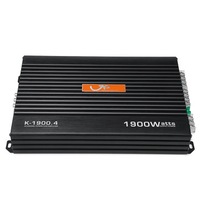 1900W Car Power Amplifier Bass RCA Level