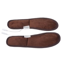 1Pair Electric Heating Insoles Foot Heater Winter Snow Warm Soft USB Warmer Pads