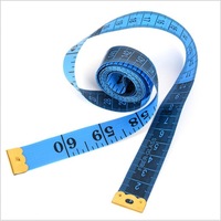 1pc Flat 150cm/60" Body Measuring Ruler Sewing Tailor Tape Measure Soft Flat Sewing Ruler Meter Sewing Measuring Tape Random Color