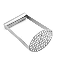 1PC Stainless Steel Potatoes Mud Pressure Mud Machine Potato Masher Ricer Fruit Vegetable Tools Kitchen Gadgets Accessories
