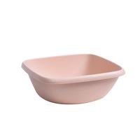 1pcs Household Plastic Washbasin Portable Wash Vegetables Cleaning Basins Square Thick Laundry Tub Bathroom Kitchen Accessories
