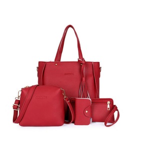 1Set Women Lady Leather Handbag Shoulder Bags Tote Purse Messenger Satchel