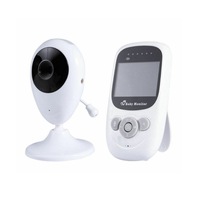2.4-Inch Wireless Digital Baby Monitor Voice-activated Room Temperature Monitor with Music Playback
