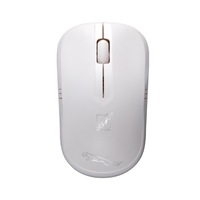 2.4G Hz Wireless Mouse Mini Wireless Mouse USB Notebook Computer Wireless Small Mouse Gaming Mouse-White