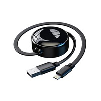 2 In 1 Watch Charger Iphone Charger Portable Retractable Magnetic Suction Wireless Charger for IWatch