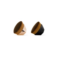 2 Pack Square Seal Makeup Brush Flat Head Petal No Trace Foundation Brush