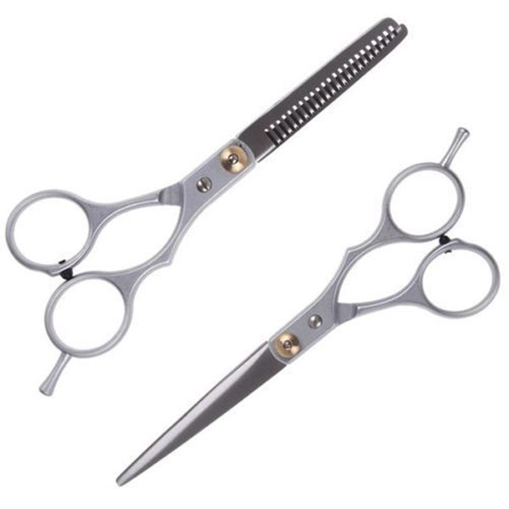 2 pc Professional Hair Cutting Thinning Scissors Shears Barber Set Hairdressing