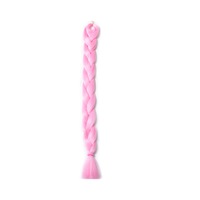 2 Pcs Braiding Hair Synthetic Heat Fiber braid crochet Jumbo Braid Hair Extensions