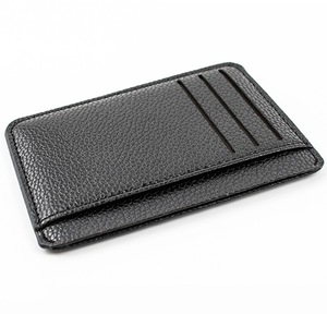 2 Pcs Classic Men Wallet Mini PU Leather Business Card Holder Case Women Bank Credit ID Card Passport Covers Small Purse Case Bag