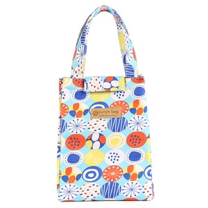 2 Pcs Cute Waterproof Oxford Lunch Bag Portable Insulated Thermal Cooler Lunch Bag For Girls Student Lunch Box Picnic Case Storage Bag