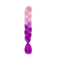 2 Pcs Jumbo Braiding Hair Synthesis Extension Braid Hair