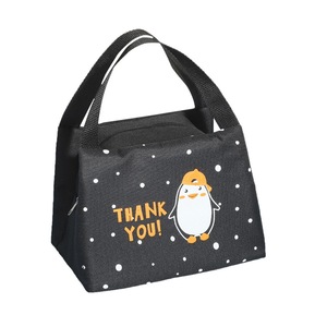 2 Pcs Lunch Bag Portable Insulated Cold Cartoon Print Picnic Carry Case Thermal Portable Lunch Box