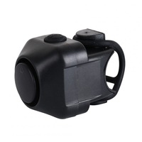 2 Pcs Mini Portable Electric Cycling Bells Horn Bicycle Handlebar Bell Outdoor Supplies black_One size