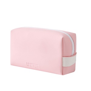 2 Pcs Mini toiletry bag women makeup bag waterproof portable travel storage wash bag fashion tote cosmetic bag female pink