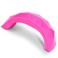 2 Pcs Mini USB LED UV Lamp Nail Dryer Machine Gel Polish Curing Light Manicure Polish Dawn ROSE RED COLOUR