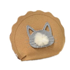 2 Pcs Mini Zipper Small Pouch Animal Cat Coin Purses Holder Women Gel Change Wallets Girl Kids Money Bag Coin Bag Children Kids