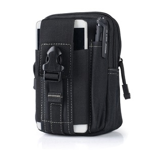 2 Pcs Multifunction casual waterproof canvas belt bag men waist pack money belt purse military waist bag hip bum bag small waist pouch