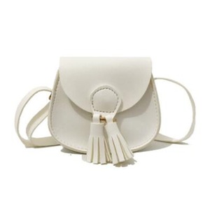 2 Pcs New Children Girls Small Shoulder Bag Kids Sweet PU Leather Waist Bag Crossbody Handbags