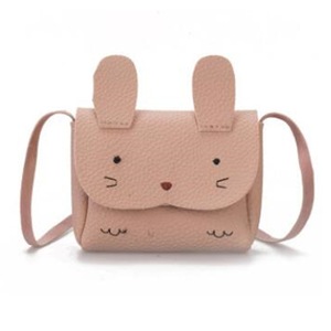 2 Pcs New Fashion Baby Kids Girl Bunny Shoulder Bag Cute Animal Storage Crossbody Messenger Bags Handbag Kids Gifts