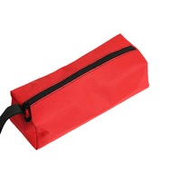 2 Pcs Oxford Canvas Waterproof Storage Hand Tool Bag Screws Nails Drill Bit Metal Parts Fishing Travel Makeup Organizer Pouch Toolkit