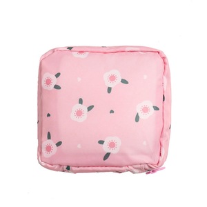 2 Pcs Portable Sanitary Towel Napkin Pad Tampon Purse Organizer Pouch Girls Feminine Hygiene Portable Mini Bag Storage Bags