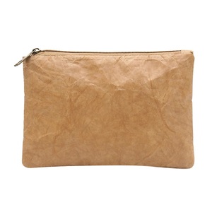 2 Pcs Retro Eco-Friendly Clutch For Woman New Fashion Handbag Female Simple Solid Color Purse Cosmetic Bag Ladies Travel Makeup Bag