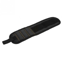 2 Pcs Strong Magnetic Wristband Bracelet Portable Tool Bag For Holding Screws Nails Drill Bits Tool Wrist Belt Magnetic Wristband