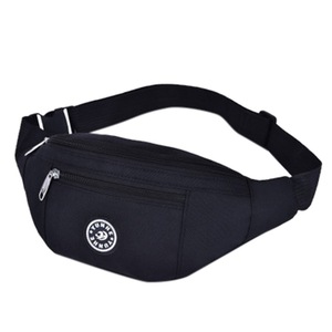 2 Pcs Waist Bag Fanny Pack For Men Women Chest Bags Canvas Kidney Belt Bag Zipper Sports Harajuku Purse