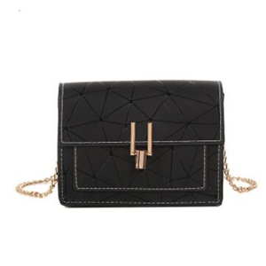2 Pcs Women Shoulder Bags Summer New Korean Version of The Messenger Bag Handbag Chain Wild Crack Printing Wild Shoulder Bag