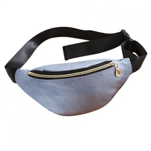 2 Pcs Women Sports Outdoor Running Waist Bag Fashion Delicate Texture Mobile Phone Bag Cross-bag Shoulder Bag