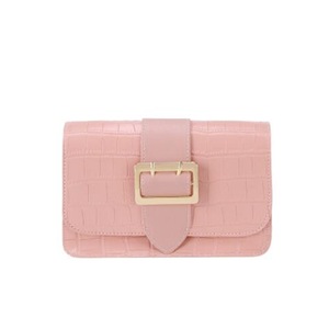 2 Pcs Youth Ladies Simple Versatile Bag Fashion Alligator Crossbody Handbag for Women Casual Solid Pu Leather Shoulder Bags