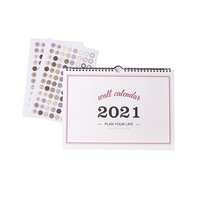 2021 Tearable Desk Calendar Simple Wall Calendar Weekly Monthly Planner Agenda Organizer Home Office Hanging Wall Calendar